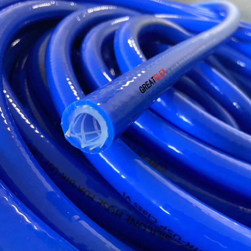 GREATFLEX蓝色高压编织软管夹线暖风管水箱水管编织线管BP20