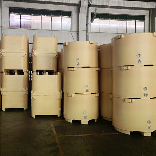 户外保温箱660L滚塑一体渔业水产海鲜运输全钒液能储存箱异形