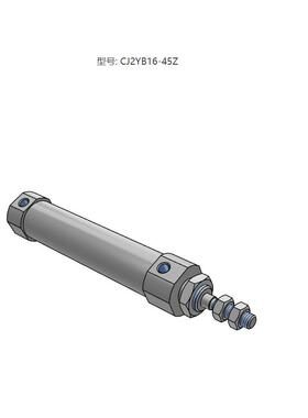 SMC 原装正品 CJ2YB16-45Z系列 平稳运动迷你气缸: 单杆双作用