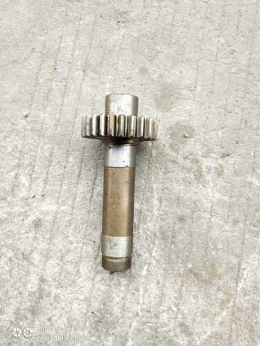 上海第四/蚌埠X53T X63T X5042A铣床配件203齿轴Z21/M3总长178mm