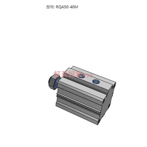 SMC 原装正品RQA50-40M RQ 系列 带气缓冲 薄型气缸