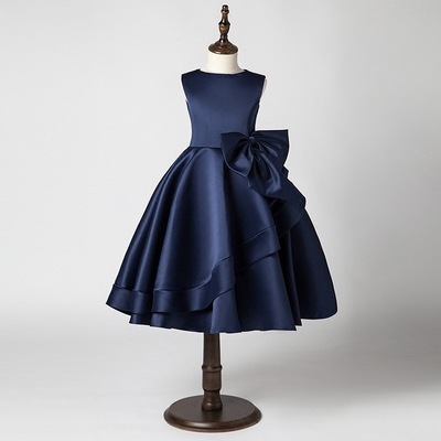 儿童钢琴演出礼服2025中大童主持人大合唱小提琴表演小女孩公主裙