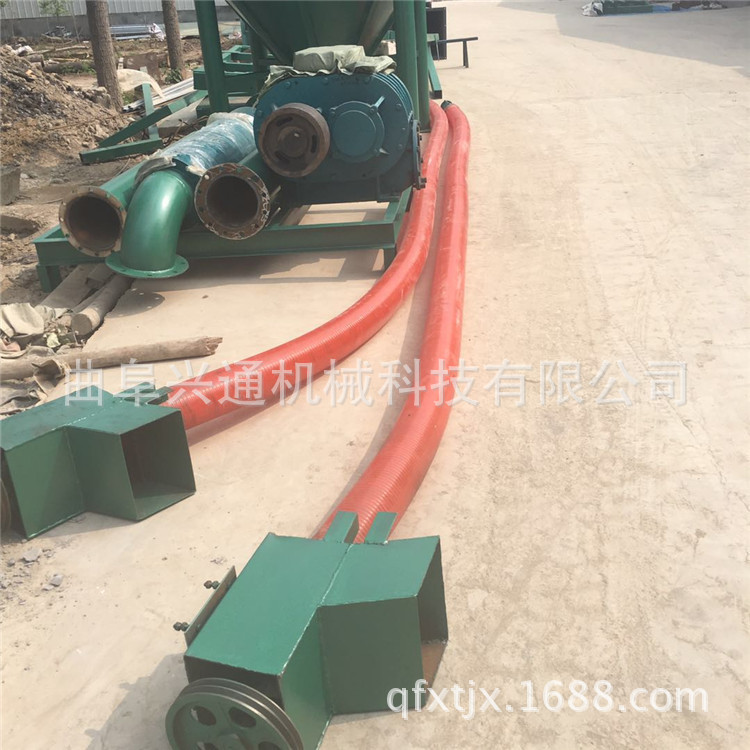 车载软管绞龙螺旋吸粮机