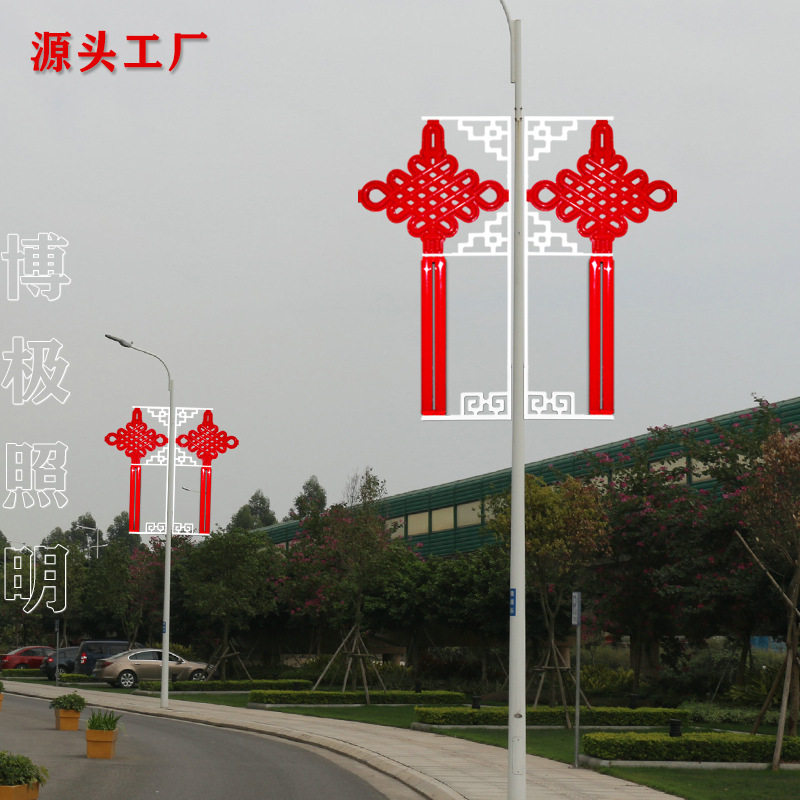 LED中国结景观灯防水2米路灯杆