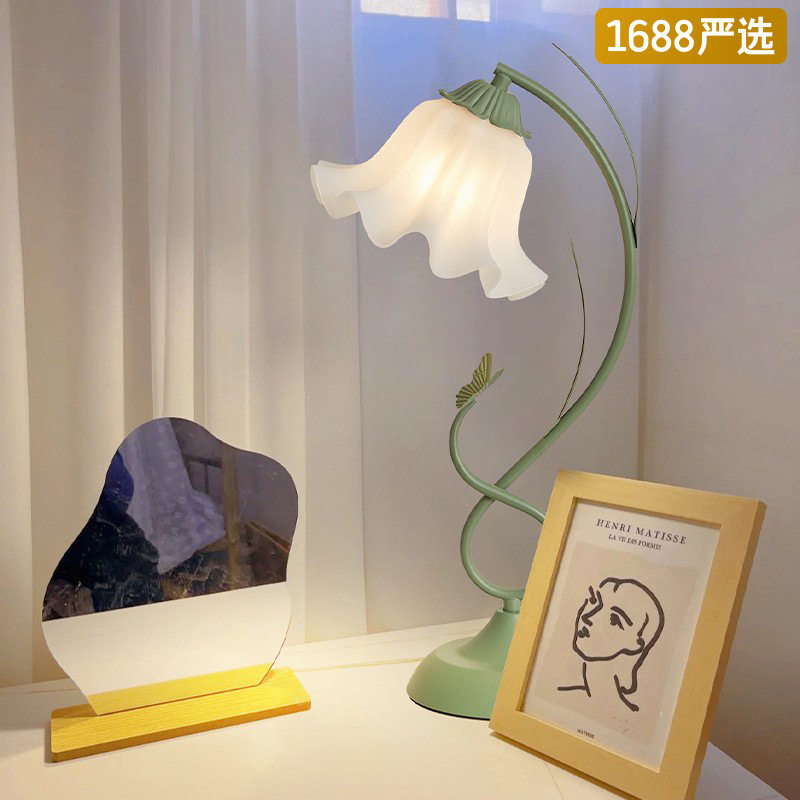 法式复古铃兰LED小夜灯
