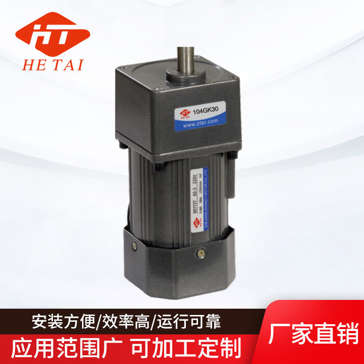 厂家直销 小型齿轮减速马达120W-180W 微型交流齿轮减速电机马达