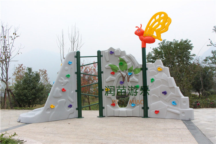 幼儿园儿童攀爬墙组合/成人壁虎爬墙/塑料攀岩石攀爬架户外健身