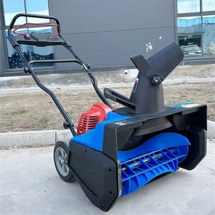 小型汽油抛雪机厂区大棚鱼塘清雪机全齿轮除雪机螺旋蛟龙扫雪机