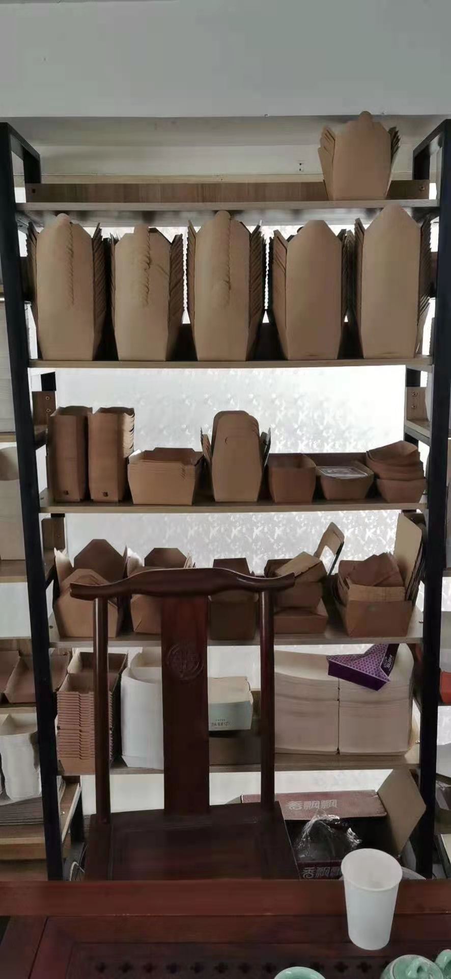 全自动智能纸制品成型机 生产单格带盖餐盒食品包装盒