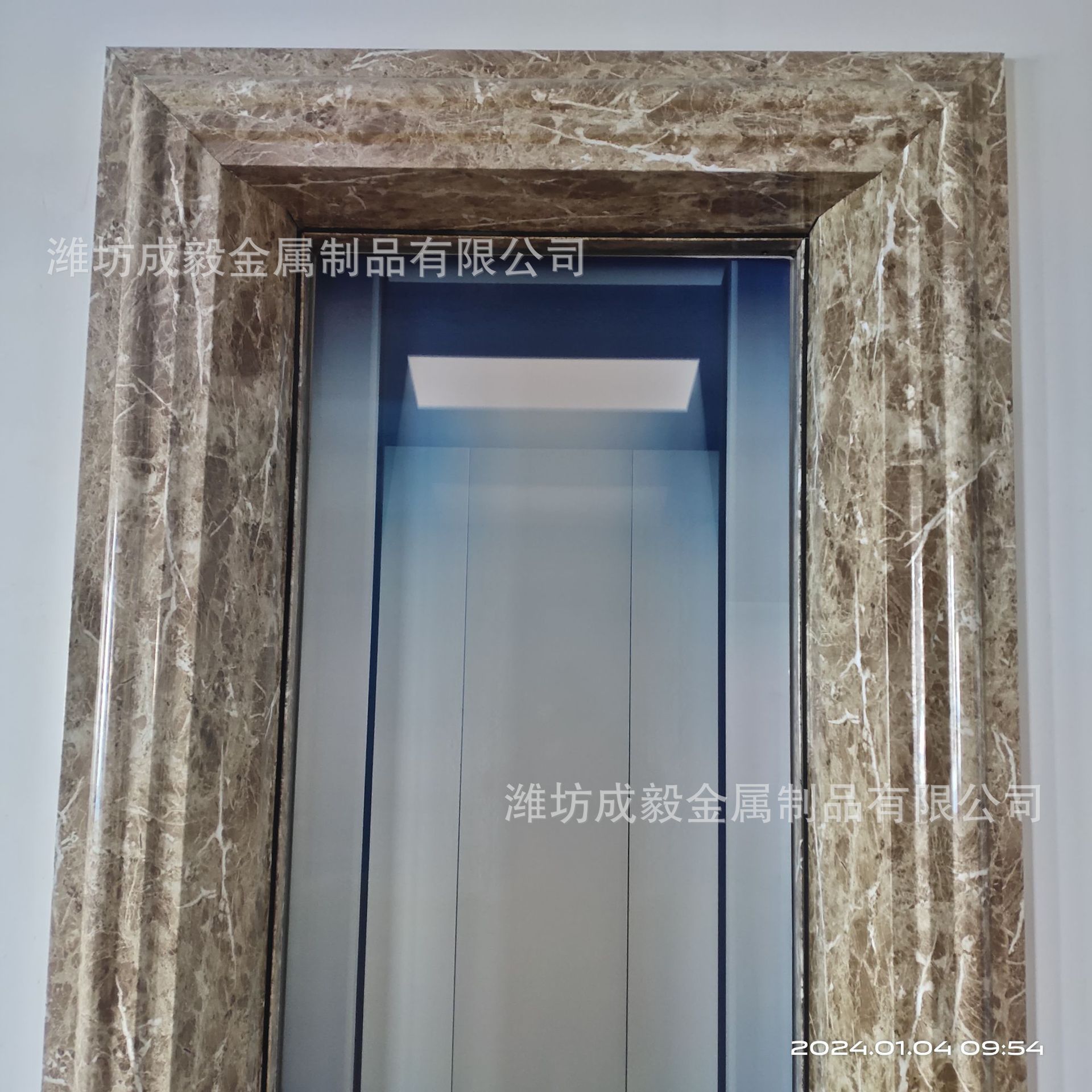 直销酒店公寓门套装饰线条包边制定收边条不锈钢电梯门套图片