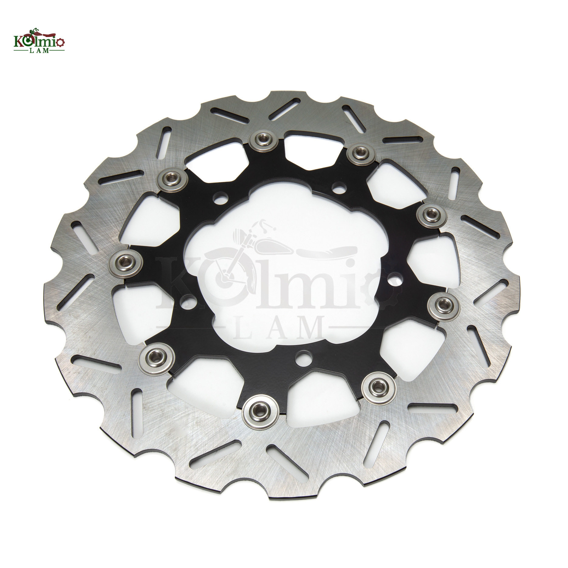 适用铃木隼1300GSX1300RGSXR1300改装前后刹车盘浮动碟刹盘花蝶