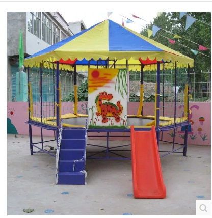 幼儿园蹦床  游乐蹦床 大型跳跳床 儿童蹦蹦床儿童天地滑梯儿童房