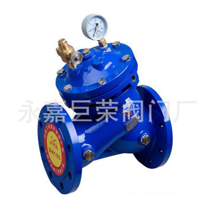 单向水力控制阀DY30BX-10PDN80缓开快闭常压止回阀304不锈钢
