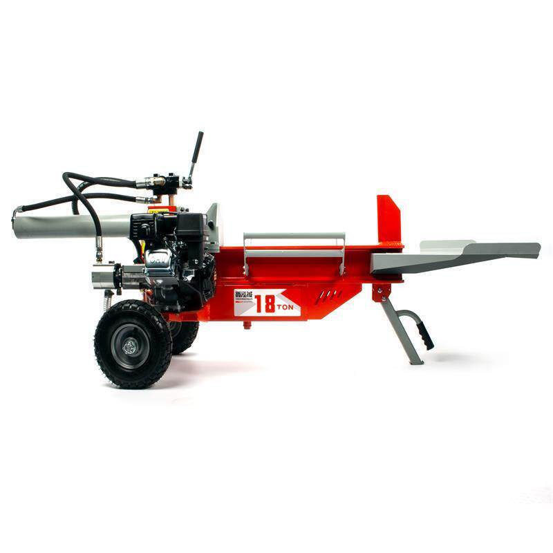 供应18吨单缸液压劈柴机 家用林业汽油劈柴机 28吨大型劈柴机