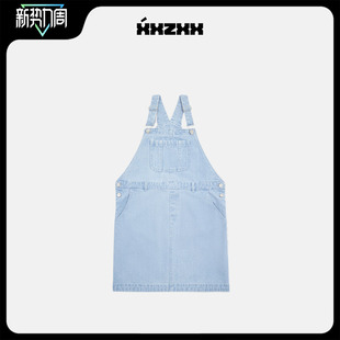 新款 XXZXX大口袋纯色背带裙女装 夏季 亲子装 6103 潮牌童装