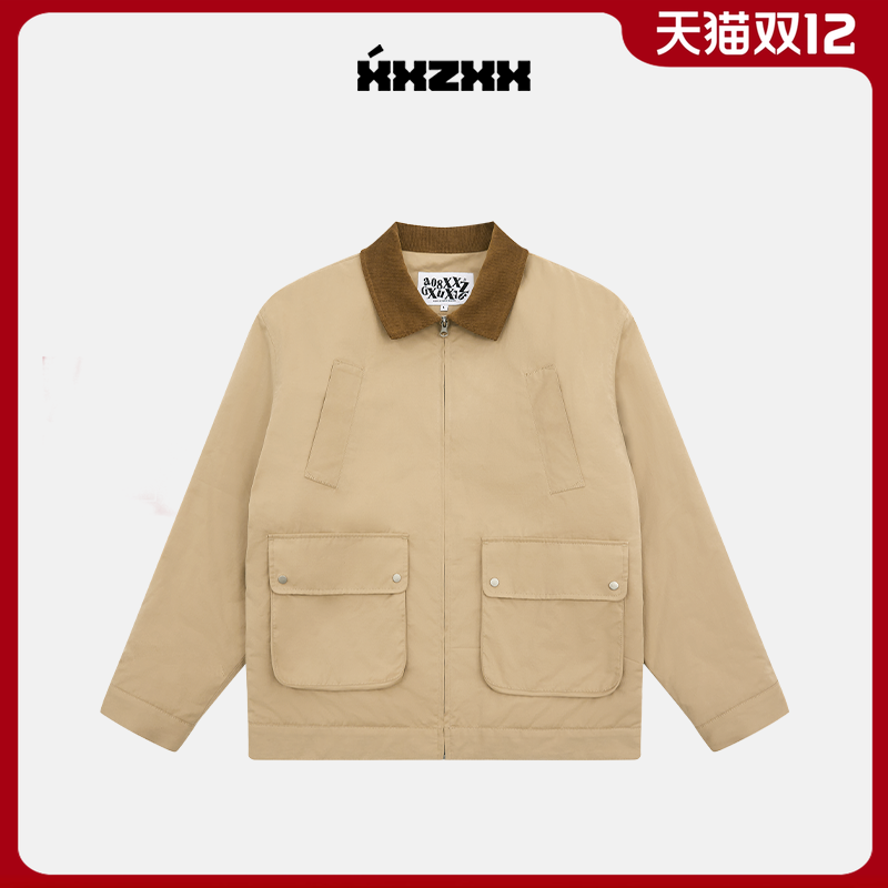 XXZXX潮牌牛仔外套宽松时尚复古