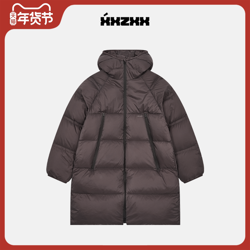 XXZXX羽绒服宽松保暖中长款外套男女潮牌童装亲子装冬季新款 5801,男装,羽绒服,淘宝优惠券,粉丝福利购,淘宝优惠卷