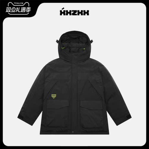 XXZXX三防绒服男女同款潮牌