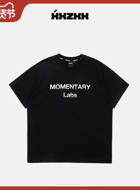 XXZXX字母印花短袖纯棉T恤男女上衣潮牌童装亲子装 夏季新款 2116