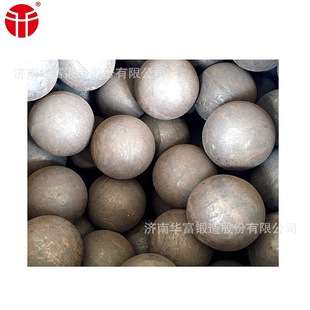 厂家供应  热处理 锻打铁球 矿山选矿机球磨机钢球 60mm轧球