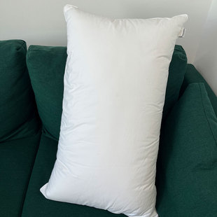 瑕疵品专拍自然风酒店同款枕头全棉羽丝棉护颈椎助睡眠荞麦壳枕芯