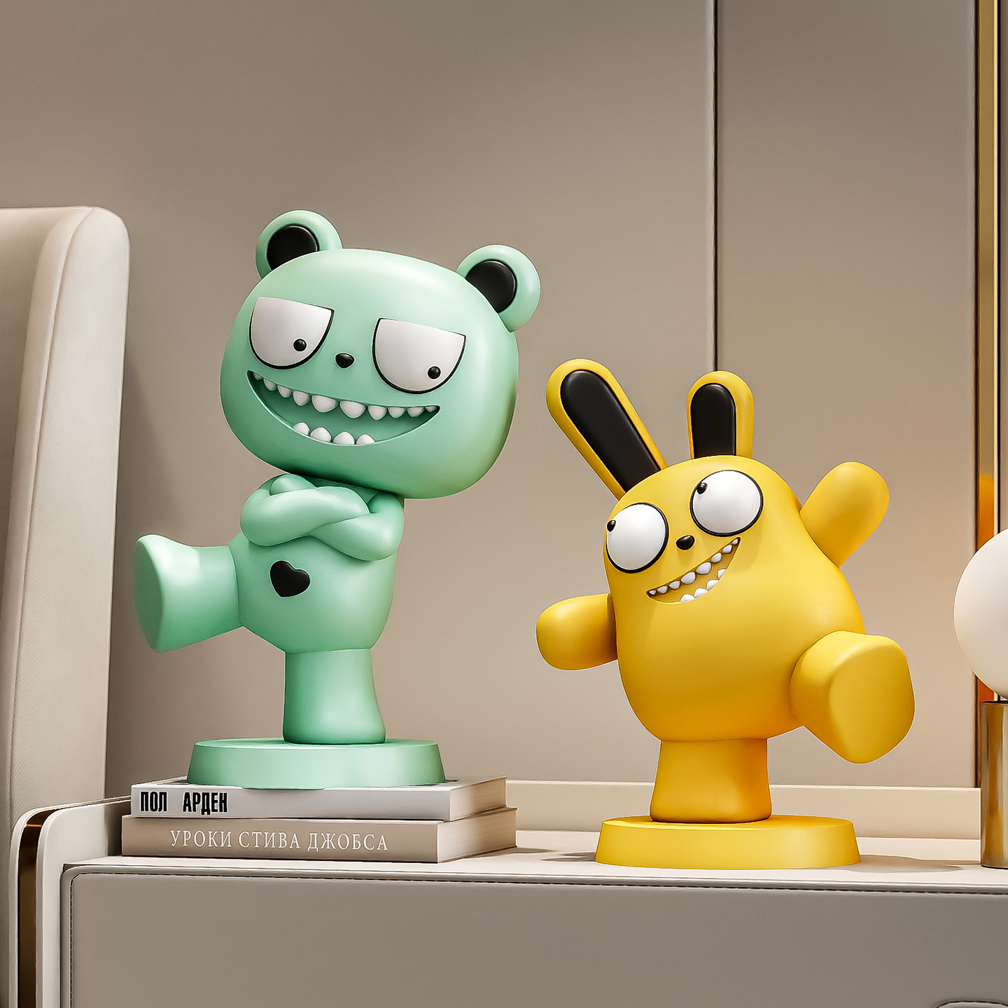 显眼包桌面创意摆件客厅玄关电视柜儿童房有趣可爱装饰品生日礼品