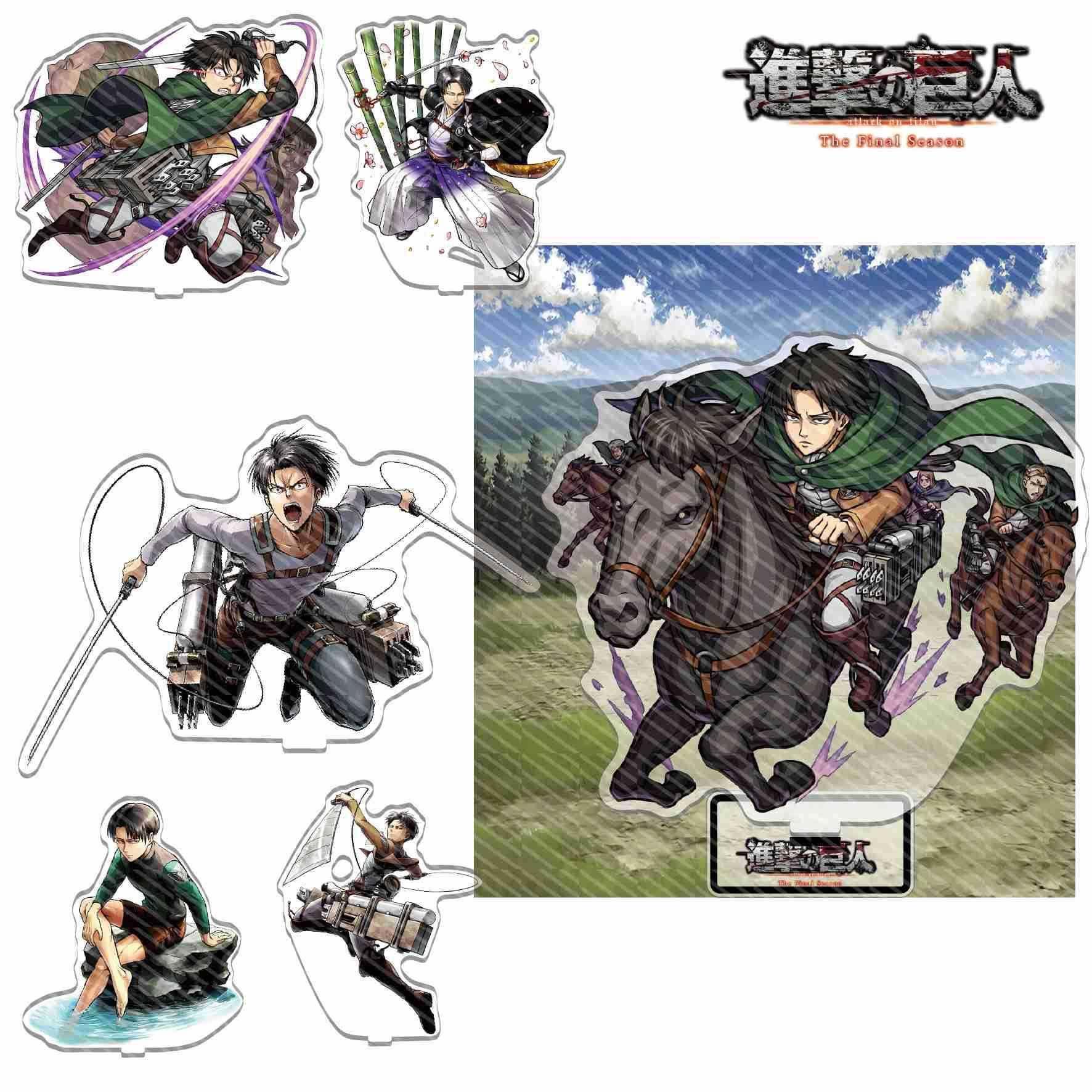 爆款进击的巨人亚克力现货桌面立牌摆件艾伦·耶格尔三笠·阿克曼,家居饰品,装饰摆件,淘宝优惠券,粉丝福利购,淘宝优惠卷