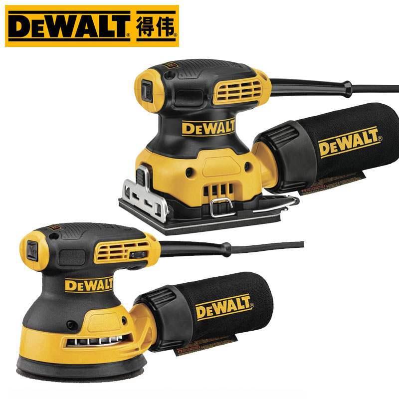 爆款DWE6423偏心手持平板砂磨机125调速砂纸砂光机1/4打磨机6411