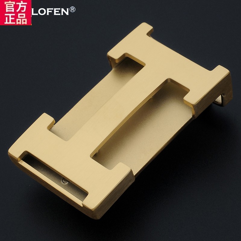 高档内穿不锈钢皮带头爱马马仕