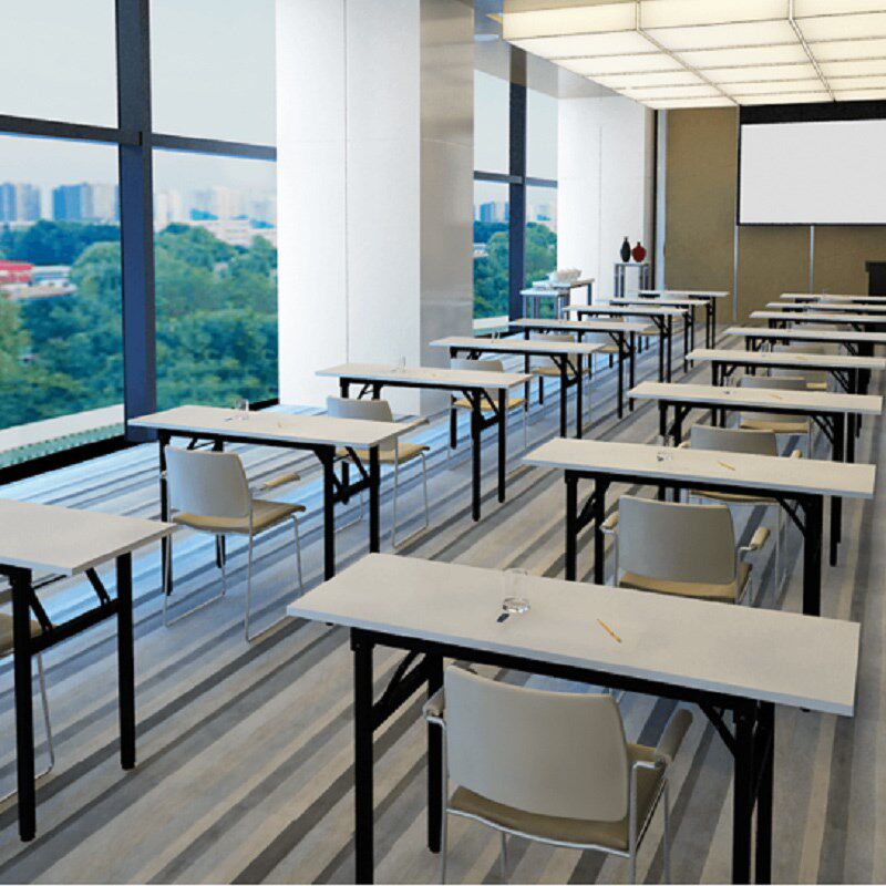 臻远 ZY-ZDZ-001单层条桌5张以下需自行组装白橡木色1R200*400*75