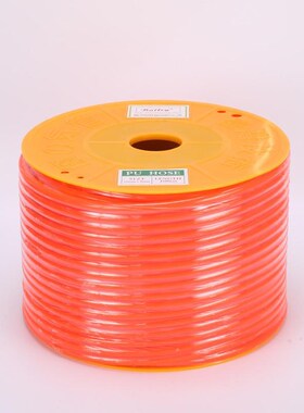 厂家气动6*4mjm红色pu气管空压机耐磨现货软管风管聚氨酯pu管气管