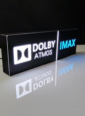 小钰121304亚克n力发光门牌灯牌招牌可手持广告牌迷你定制灯箱摆