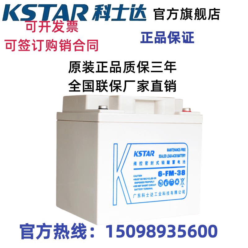 科士达蓄电池6-FM12V7AH38AH65AH100AH1J20AH200AHUPS电源直流屏