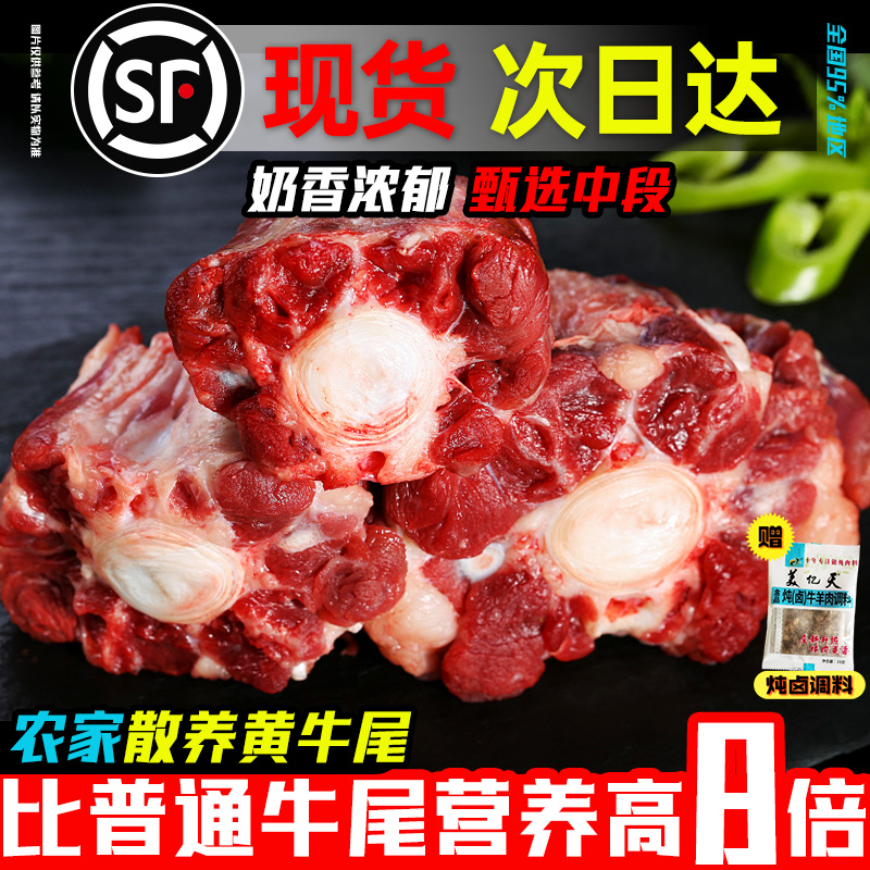 牛尾巴新鲜整根原切乌拉圭进口