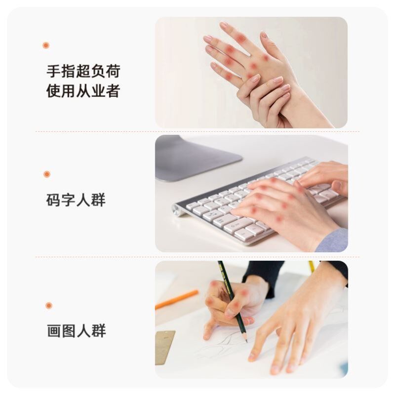 压力手套腱鞘护腕手腕手指v关节疼痛鼠标手防护套男女保暖固定炎