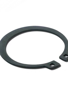 12-100 65锰 DIN1460 特厚 加厚轴用挡圈 重U型挡圈 德标卡簧