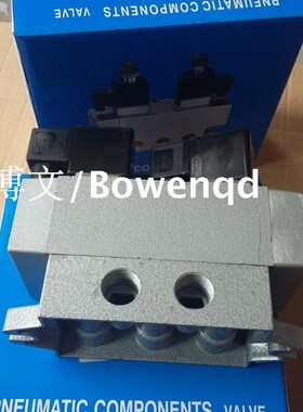 K25D2-10电磁阀 二位五通双电控换向阀DC24V AZC220V