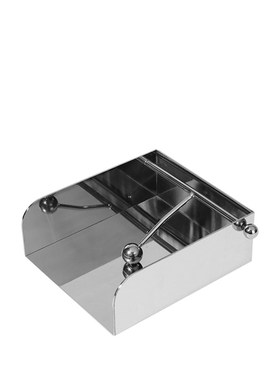 现代客厅轻奢杆压金属圆q球支点纸巾座样板间氛围感软装饰收纳摆