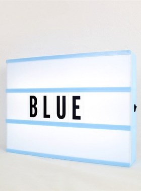 New A4 A6 Size LED Combination Night Light Box Lamp DZIY BLA