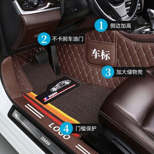 专用15/16/17款18奔驰gle320gle35G0gle400轿跑全包围汽车脚垫踏