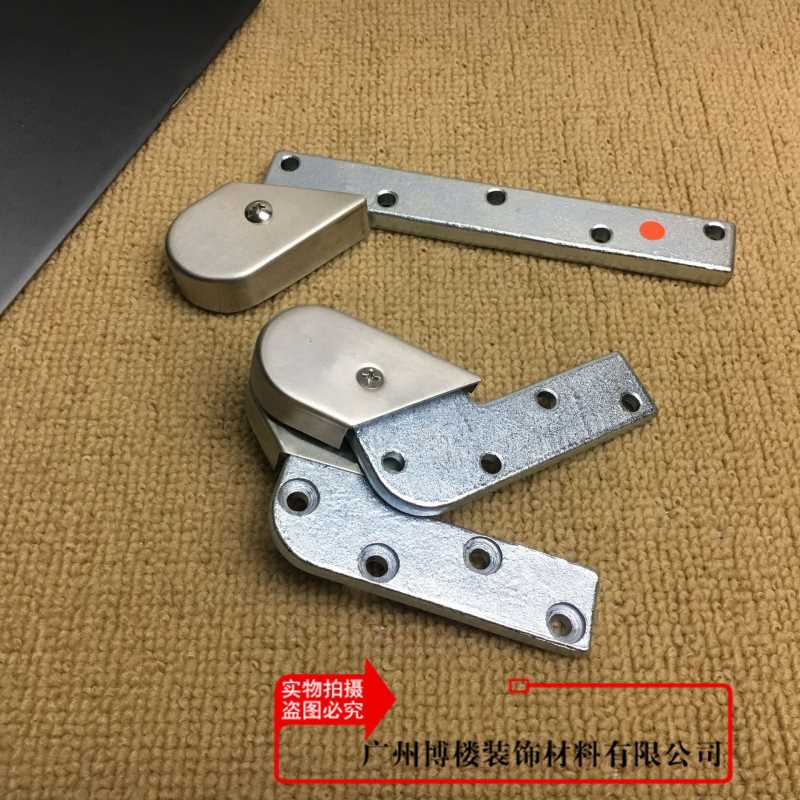 木门玻璃有框门配件180度开门铰链偏心铰链上下转轴天地铰链
