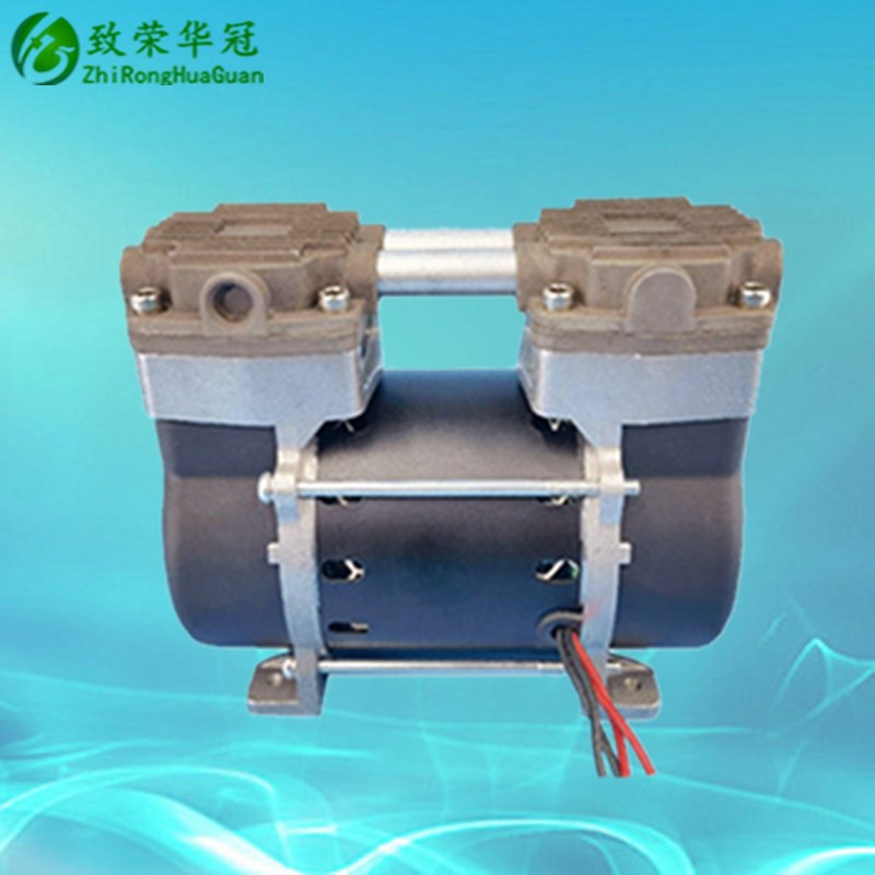 致荣华冠 活塞泵真空泵无油真空泵食品压缩机40升电动抽气充气泵