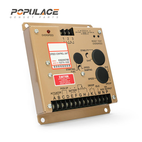 ESD5550E 速度控制器ESD5570E 发电机机调速板 电子调速器