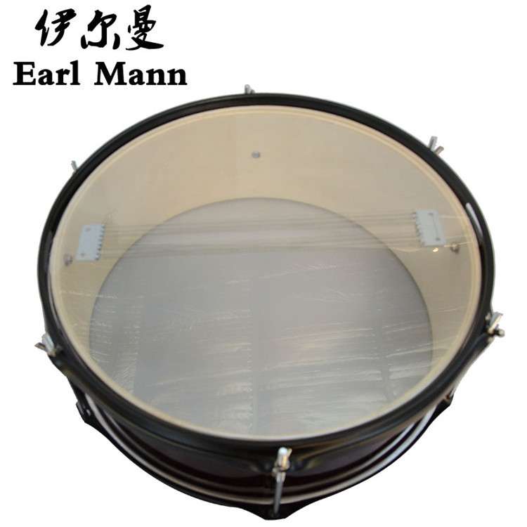 伊尔曼乐器 Earl Mann 14寸小军鼓 酒红色枫木鼓腔小军鼓
