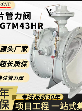 膜片活塞式管力阀BFDG7M41HX离心泵回流液力自动缓闭止回阀缓闭式