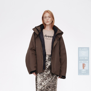 AVVENN上身轻薄保暖时髦酷感羽绒服AM90501704