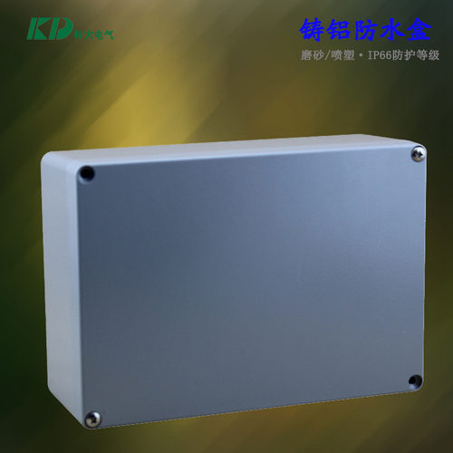 260*185*96mm大型铸铝接线盒 KD-FA66铝制防水按钮盒 电气盒
