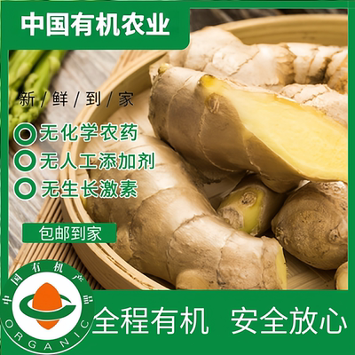 有机生姜大姜2斤有机认证无农残