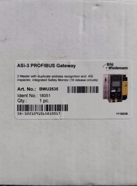 【顺庆】BWU2535，Bihl+Wiedemann必威+AS-+i【议价】