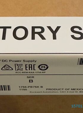 【顺庆】1756-PB75K 全新原装正品 标价【议价】